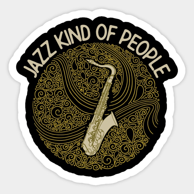 Vintage Jazz Fest Music Sticker by All-About-Words